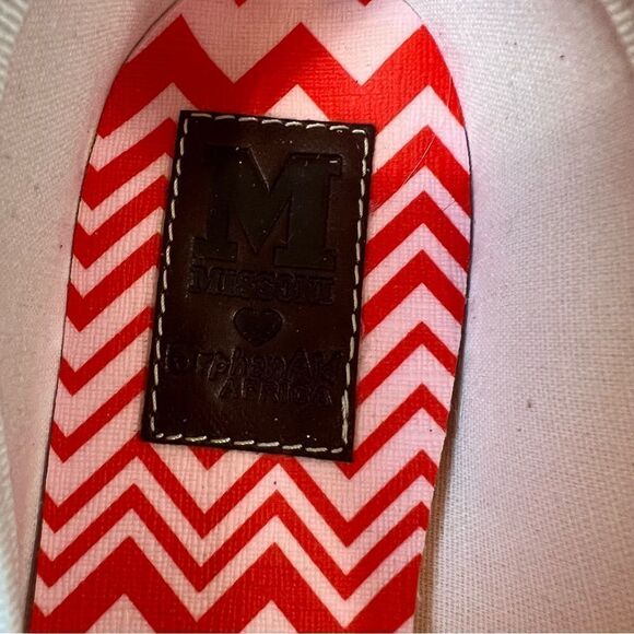 Missoni Orphan Aid Chevron Striped Ballet Flats - Picture 4 of 9